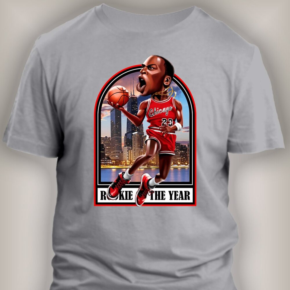 COPY - Rookie of the Year Toon Tee Shirt Big Tall Small Street Wear